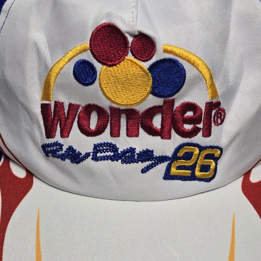 Ricky Bobby NASCAR Signed baseball Hat Wonder #26 Talladega Nights Will Ferrell - Picture 2 of 10